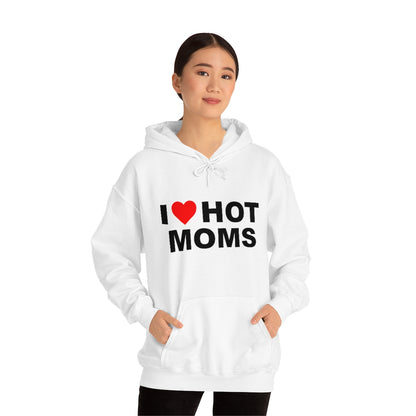 I ♥ hot moms Hooded Sweatshirt