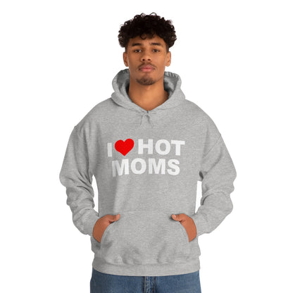 I ♥ hot moms Hooded Sweatshirt
