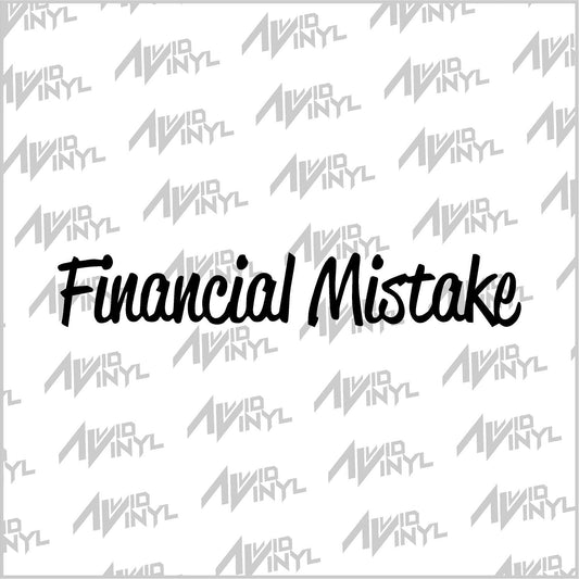 Financial Mistake